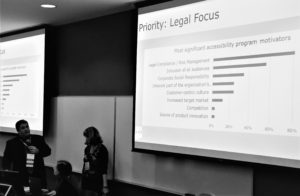 Chris Law, Pina D'Intino and Julie Romanowski present on legal focus priorities