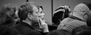 John Rempel in deep consideration
