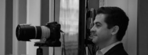 Matt Feldman recording the proceedings