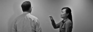 Caption Competition (Social Impact Award recipient Kathy Eng, and the back of Robert Baker)